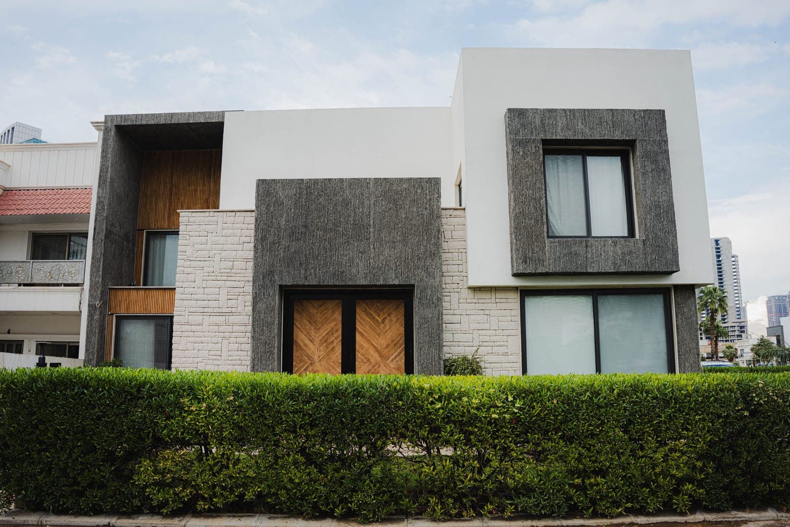 Esterno di una casa residenziale